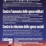 Sciopero generale contro il genocidio del popolo palestinese, la guerra, il riarmo